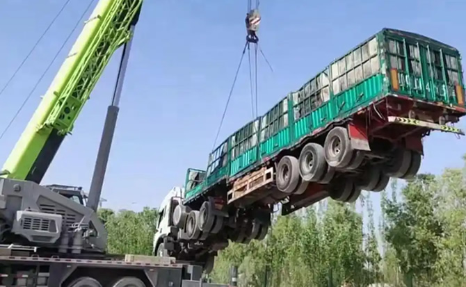 明溪道路脱困救援案例